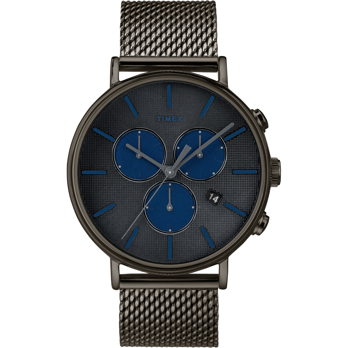 Fairfield Supernova? Chronograph 41mm Mesh Band Watch
