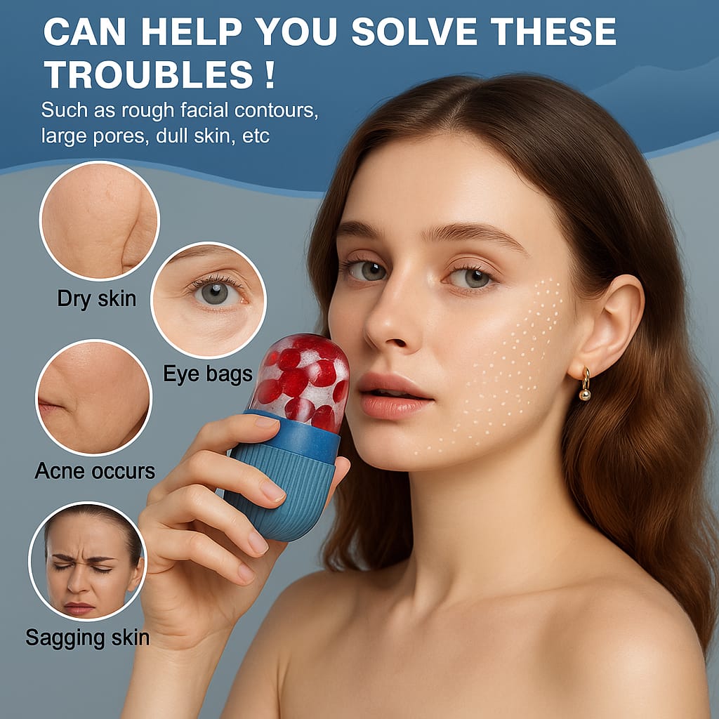 Tolzio™ Silicone Facial Ice Roller